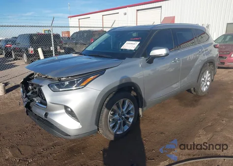 2022 Toyota Highlander Limited z USA, uszkodzony, nr VIN 5TDDZRBH2NS221294